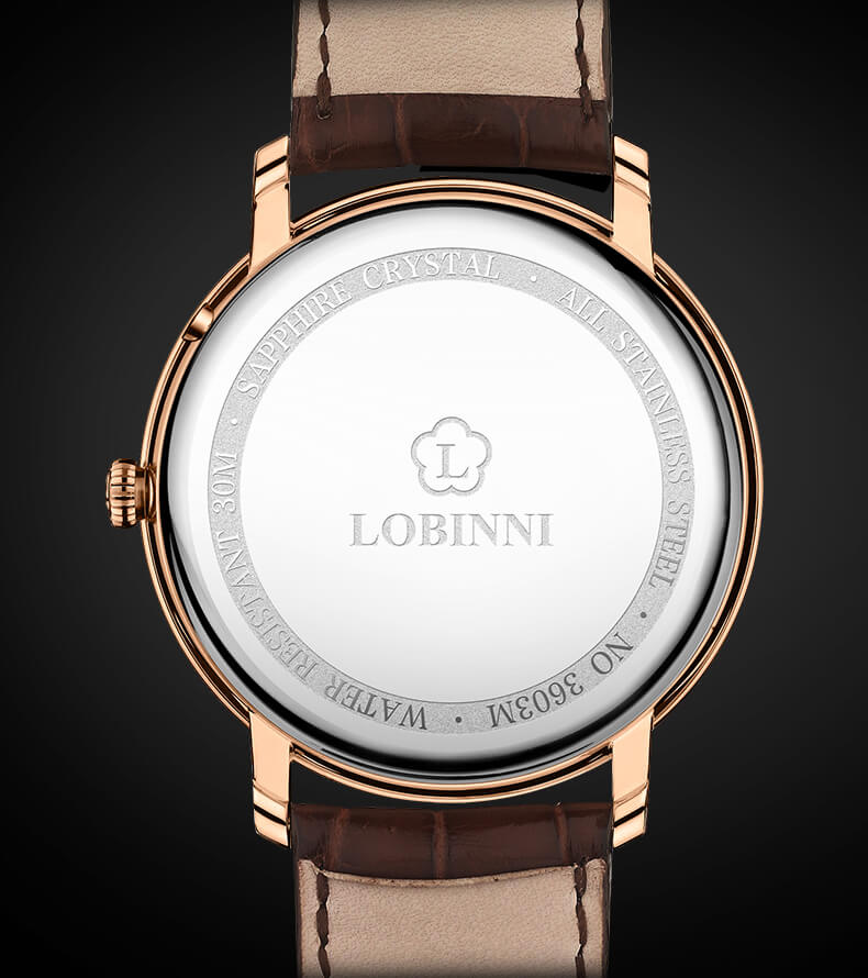 Đồng hồ nam chính hãng Lobinni No.3603