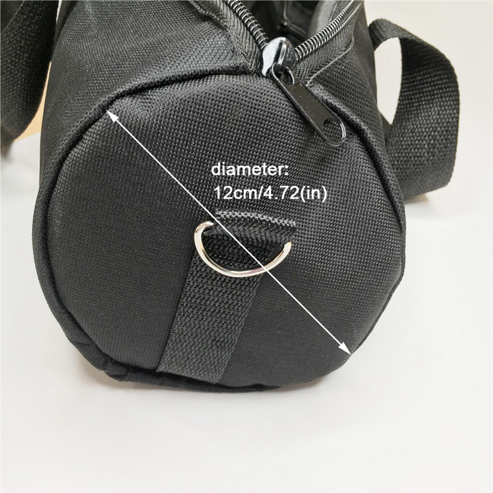 Portable Fishing Rod Reel Bag with Strap Fishing Tackle Bag Traveling Fishing Gears Case