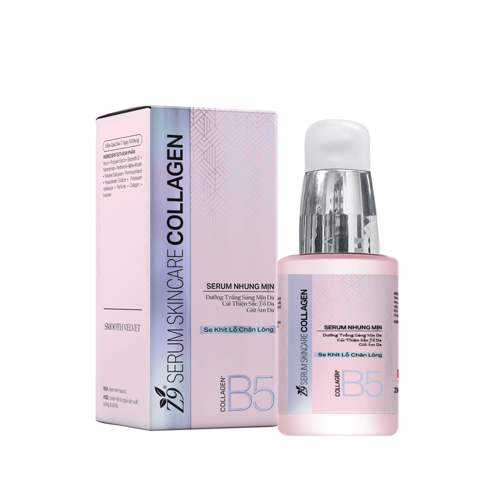 Serum Nhung Lụa Z9 Giúp Da Căng Mịn Hồng Hào Hơn 30ml Z58