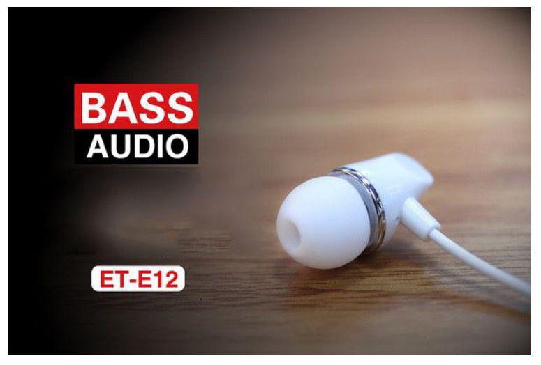 (TẶNG DÂY TREO ĐIỆN THOẠI) Tai nghe Bass Audio Jack 3.5mm Dành cho các dòng điện thoại - HÀNG CHÍNH HÃNG EARLDOM E12