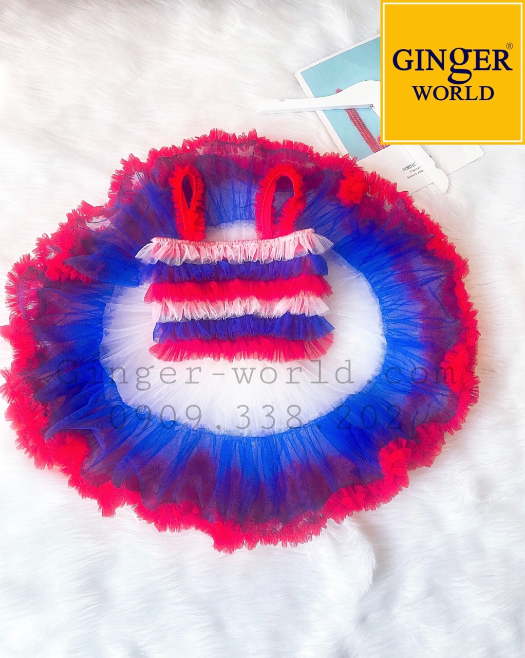ĐẦM MÚA BALLET CHO BÉ PD363 GINGER WORLD