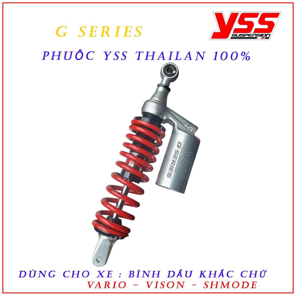 PHUỘC YSS G-SPORT SMOOTH Click-Vario-Vision-Lead-Acruzo-Janus-SH Mode SMOOTH ( Lò xo Đỏ ) tặng kèm lò xo phụ ( mềm hơn )