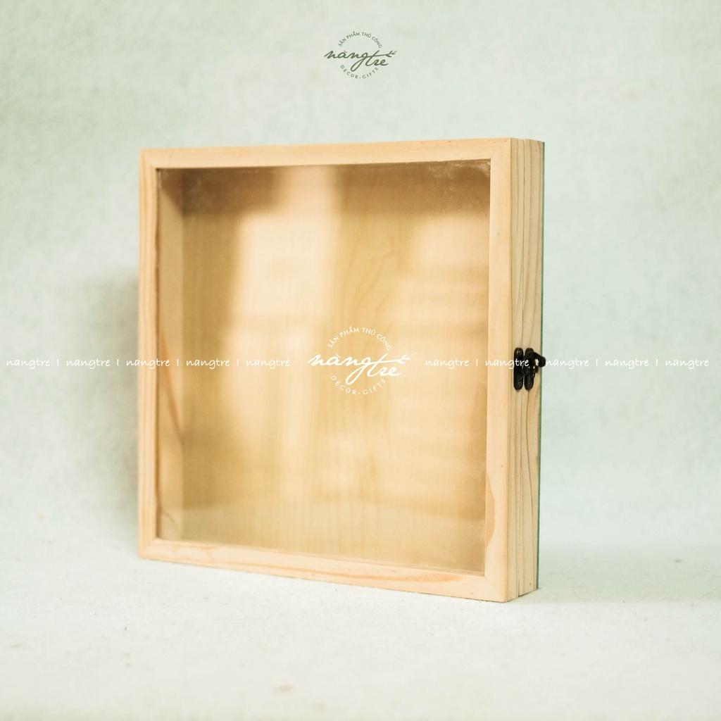 Khung tranh hộp - hộp gỗ trang trí