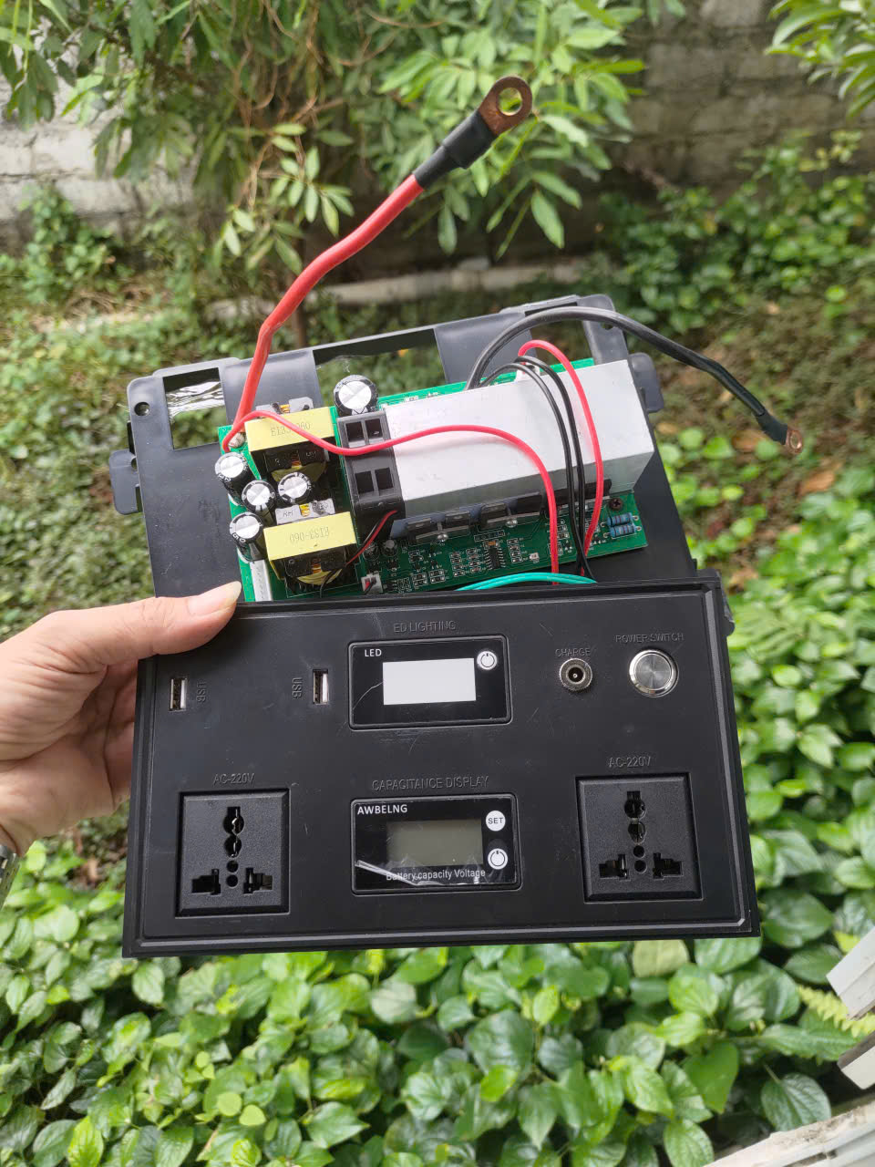 mạch kích 24v lên 220v đóng trạm sạc đa năng siêu bền tải 750w