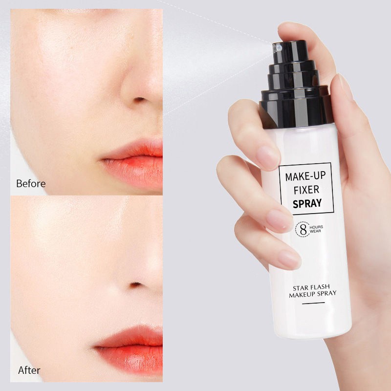 Xịt cố định make-up Fixer Spray lâu trôi cấp nước kiềm dầu(Tặng 1 móc treo tường)