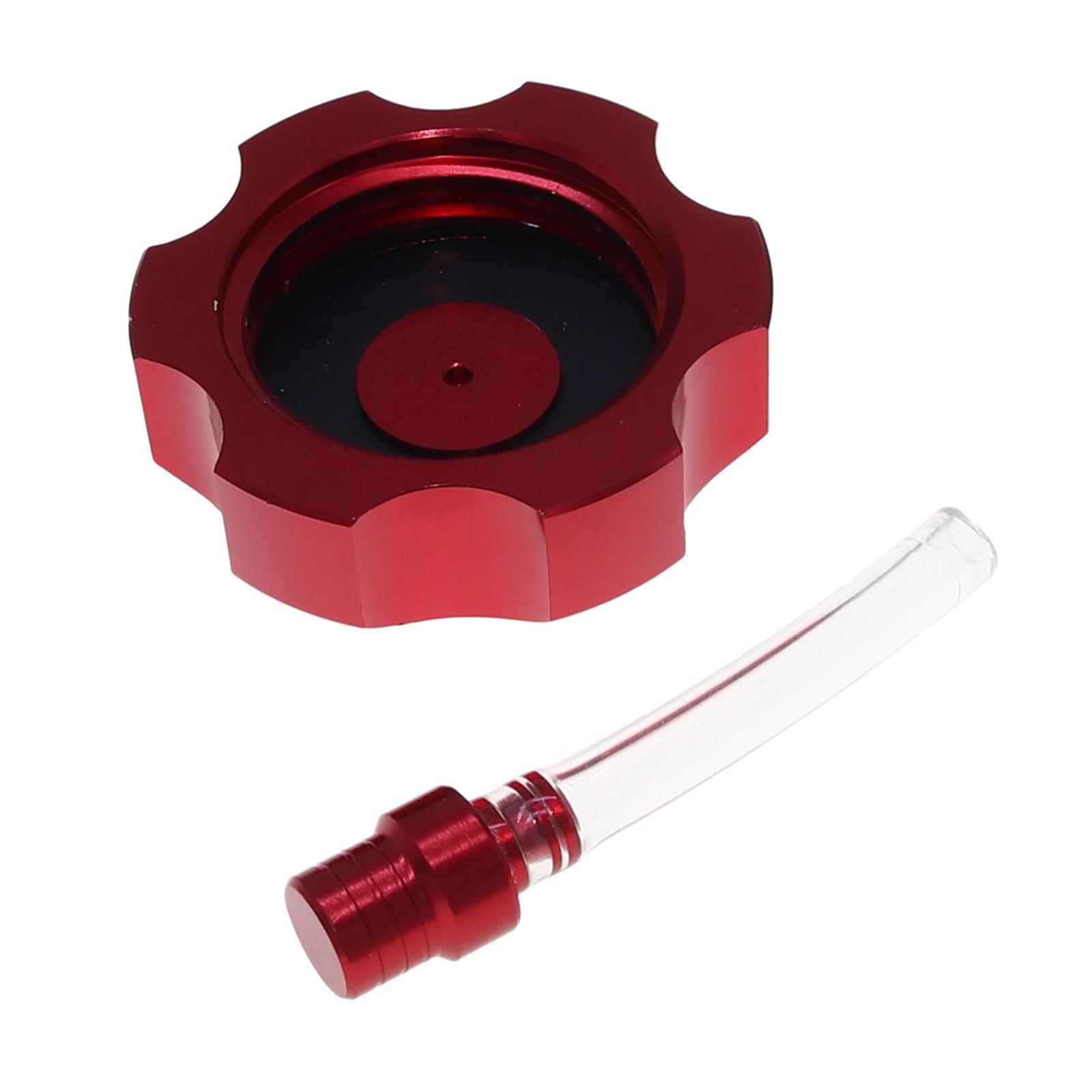 Gas Fuel Tank Cap dirt bike accessories 110cc red