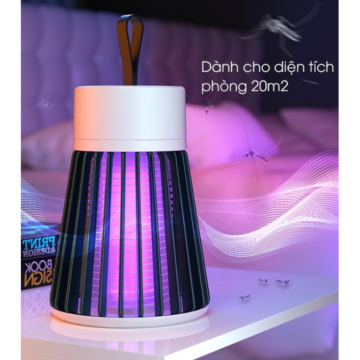 Đèn bắt muỗi thông minh kiêm đèn ngủ nhật bản hình trụ Smart Electric máy đuổi muỗi diệt côn trùng bắt ruồi điện quang