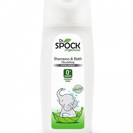 Sữa tắm gội hữu cơ Dr.Spock Organics (0m+) 350ml