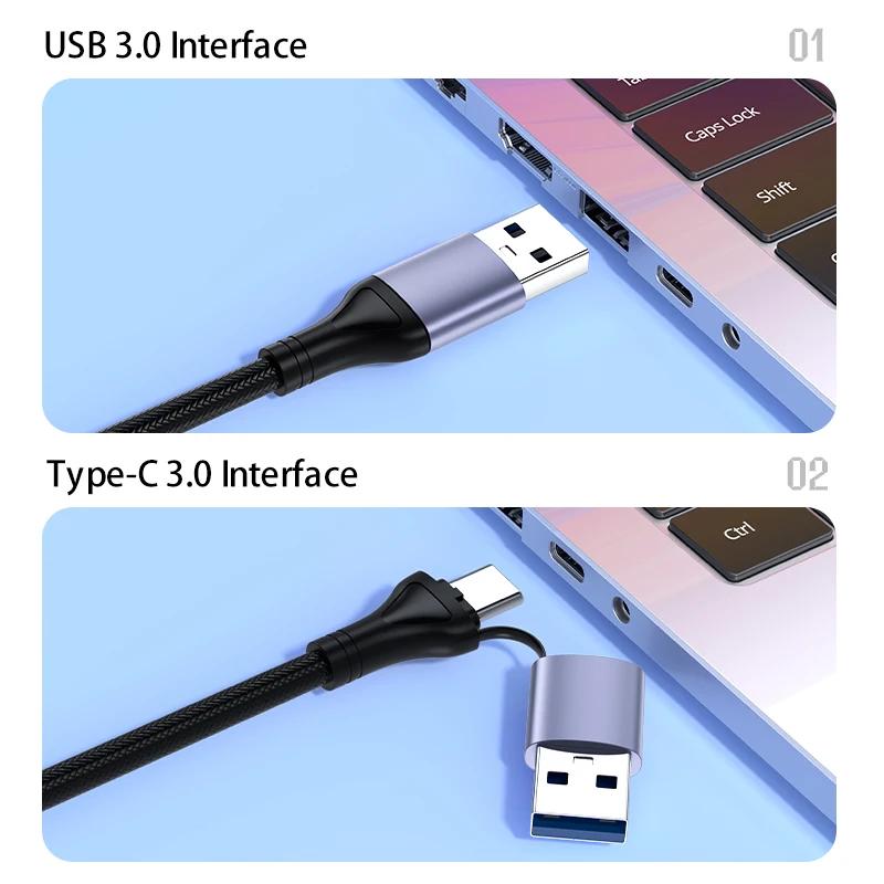 Dây, cáp chuyển USB/ USB-C sang HDMI dùng cho Livestream hỗ trợ 4K Veggieg V-Z632 Dây, cáp chuyển USB/ USB-C sang HDMI dùng cho Livestream hỗ trợ 4K Veggieg V-Z632 hàng chính hãng