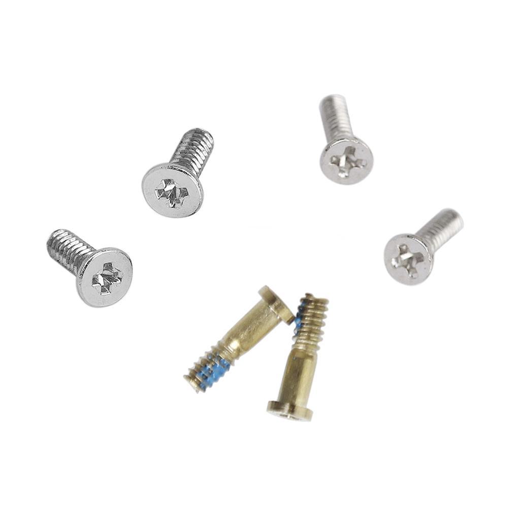 Full Screws Set with 2 Golden Bottom Star Screws Replacement Part for 5S