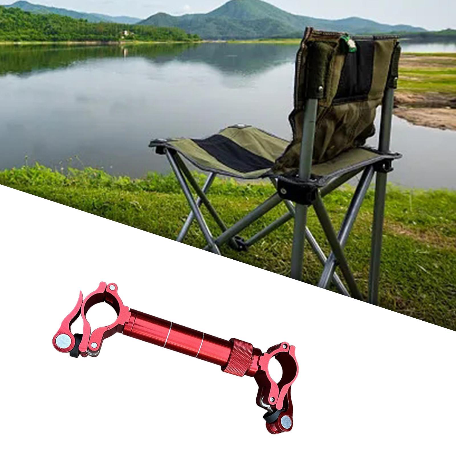 Fishing Chair Umbrella Holder Umbrella Mount Clip Outside Outdoor Base Umbrella Clamp Umbrella Stand for Patio, Yard, Camping, Beach Chair, Bench
