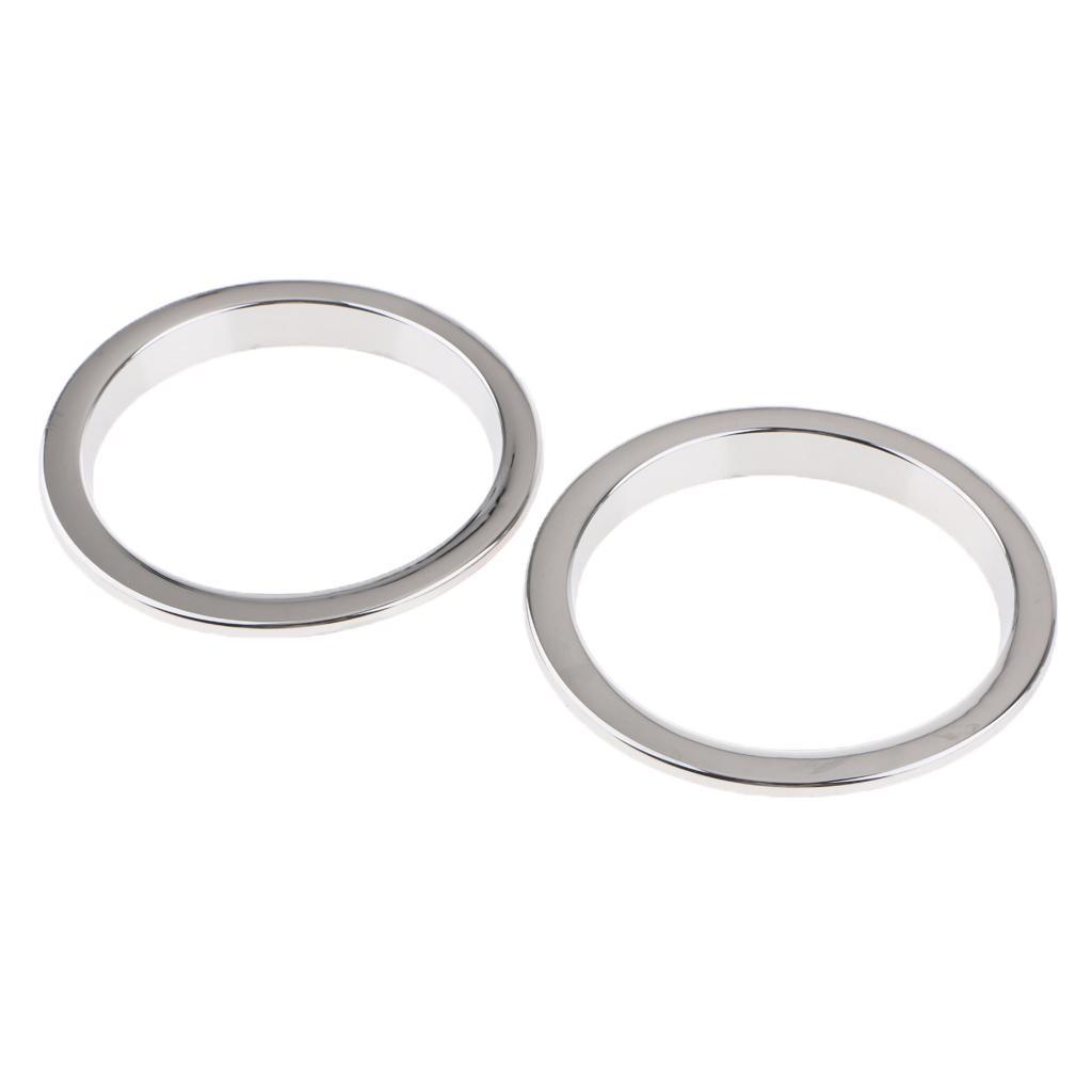 1 Pair Car Front Turn Signal Light Plastic Ring For Jeep Wrangler 2007-2017