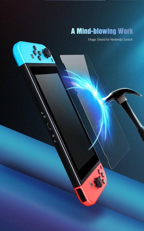 Ugreen UG50728LP153TK hộp 2 miếng Kính cường lực trong suốt cho máy game Nintendo độ cứng 9H cho máy game - HÀNG CHÍNH HÃNG