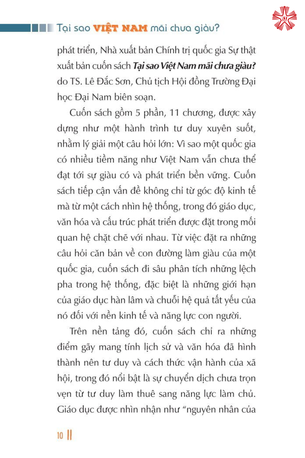 Tại sao Việt Nam mãi chưa giàu?