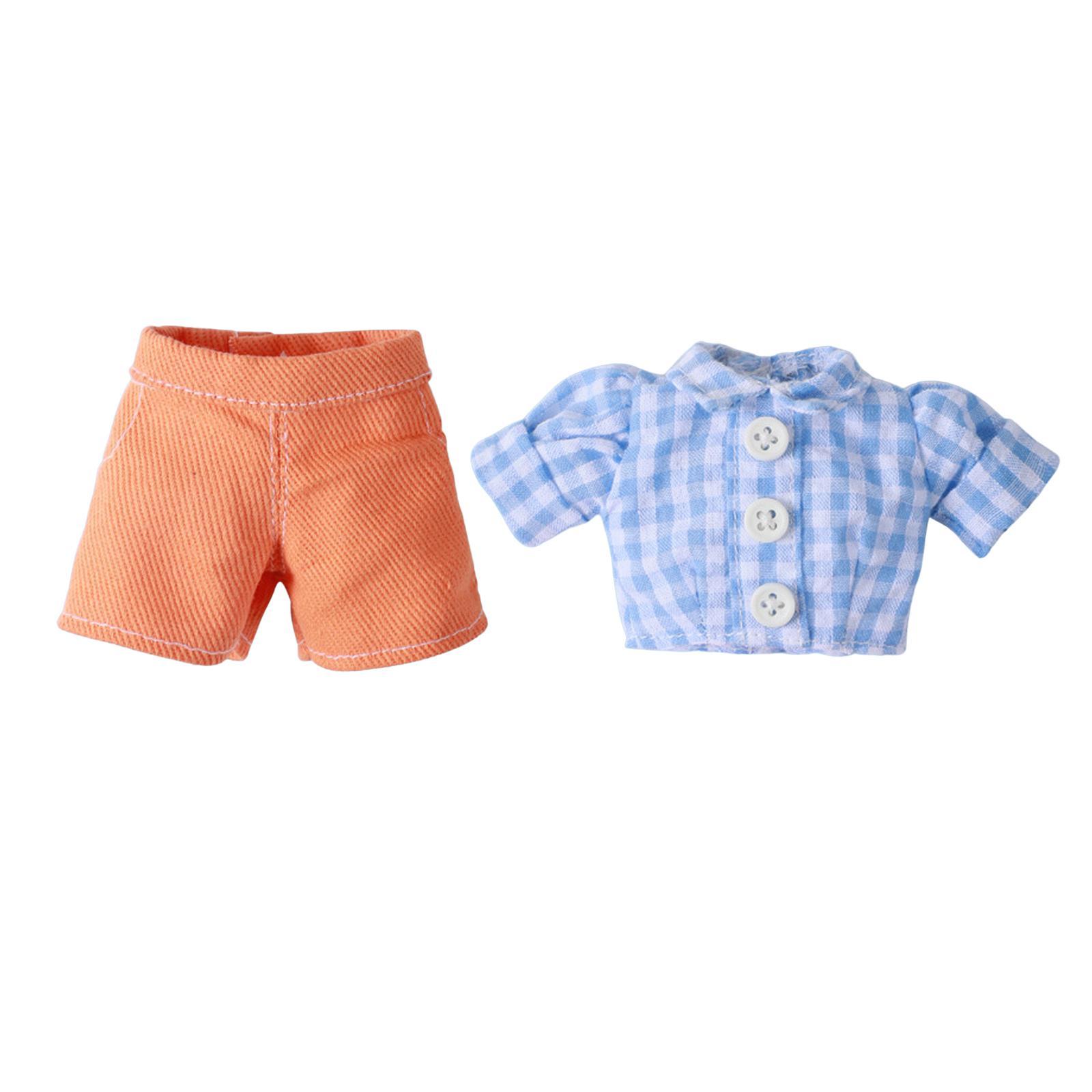 Doll Clothes Girl Doll Outfits Set Fashion Doll Dress Suit for 1/6 BJD 12 inch Doll