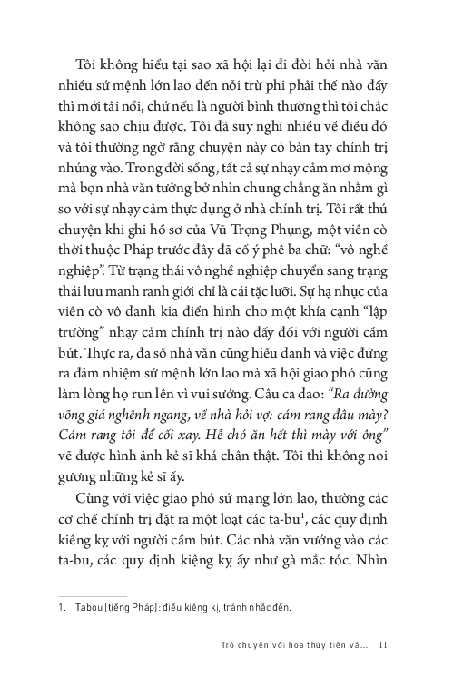 Trò chuyện với hoa thủy tiên và...