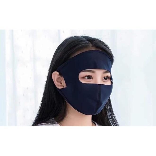 Khẩu Trang chống nắng bịt kín mặt ninja ( hàng sẵn )