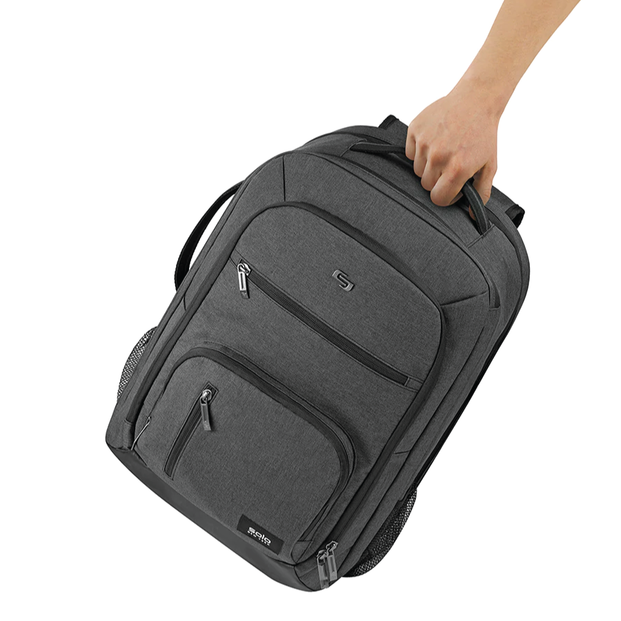 Balo Solo Grand Travel TSA - 17 inch - Đen - UBN780-10 Phù hợp du lịch ngắn ngày - Công tác . Bảo hành chính hãng 5 năm