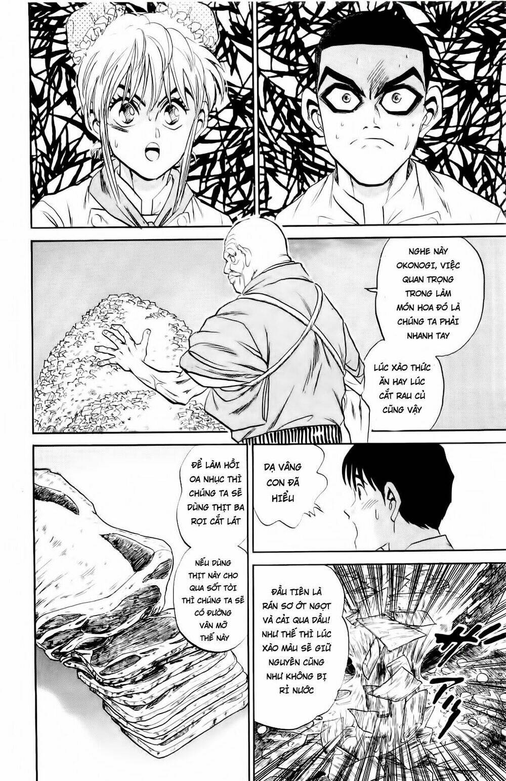 iron wok jan - đầu bếp siêu đẳng chapter 7 14