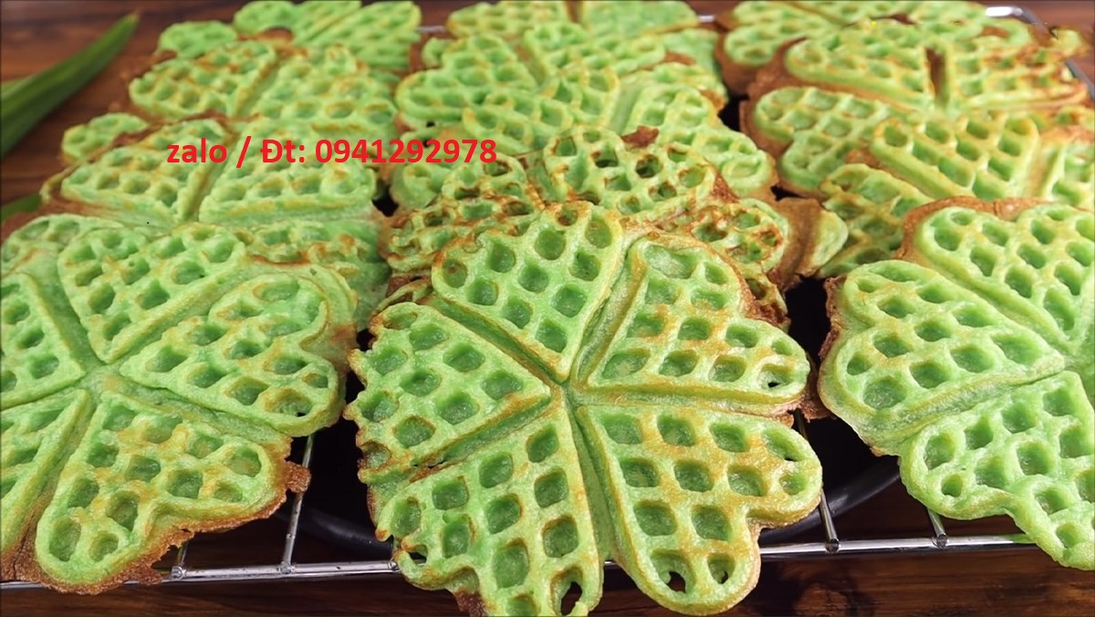 Máy làm bánh tổ ong- máy làm bánh waffle