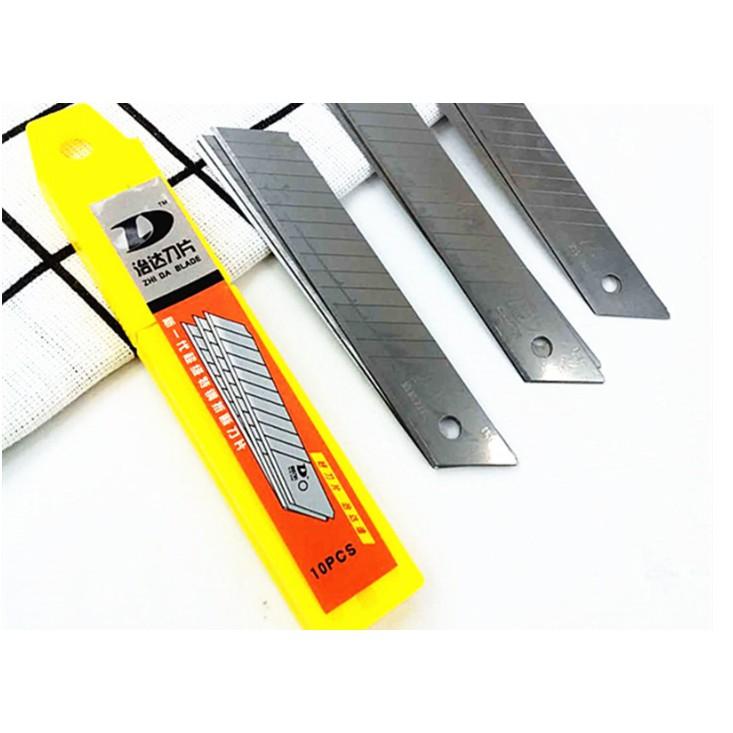Hộp 10 lưỡi dao dọc giấy siêu rẻ