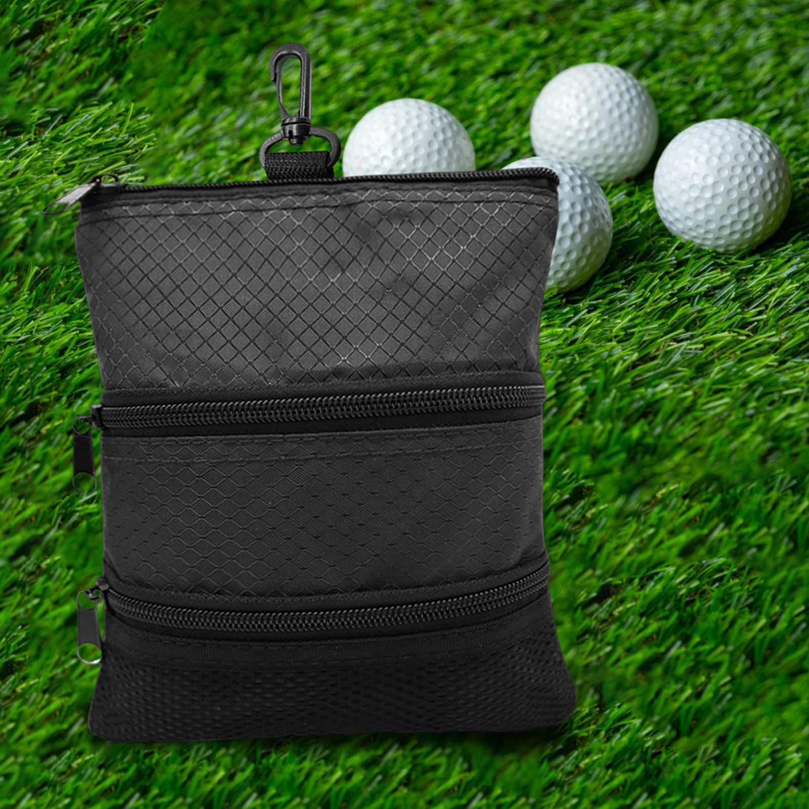 Portable Golf Ball Bag Sports Holder Waterproof Golf Accessory Carrier