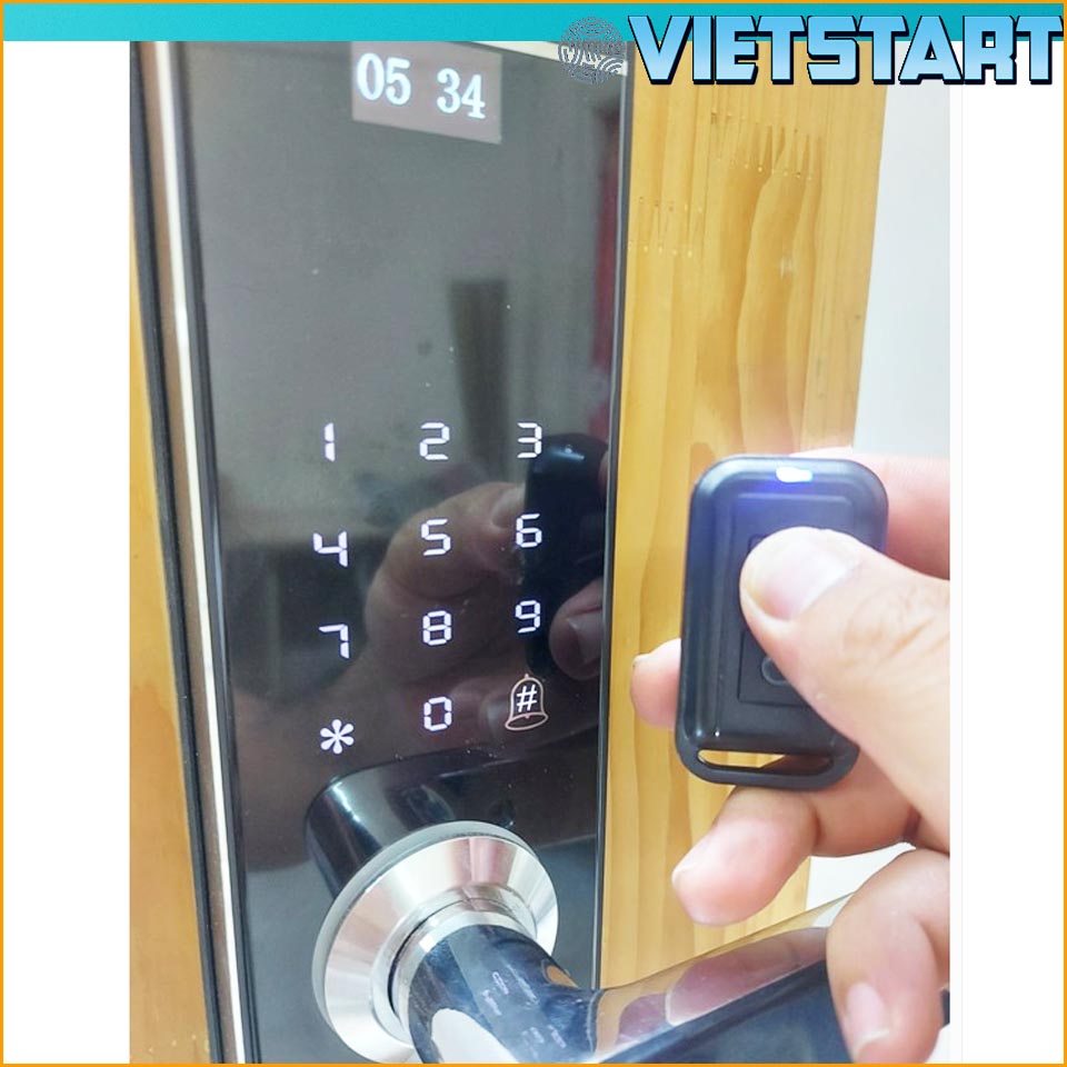 Khóa vân tay Eda Lock ELI-WF01 - Mở khóa bằng quét vân tay, thẻ từ, mã số và chìa khóa -Công nghệ USA