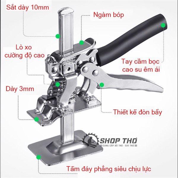 Kích kê tay bóp nhanh, con đội gạch ốp lát, con đội lấy cốt trong xây dựng.