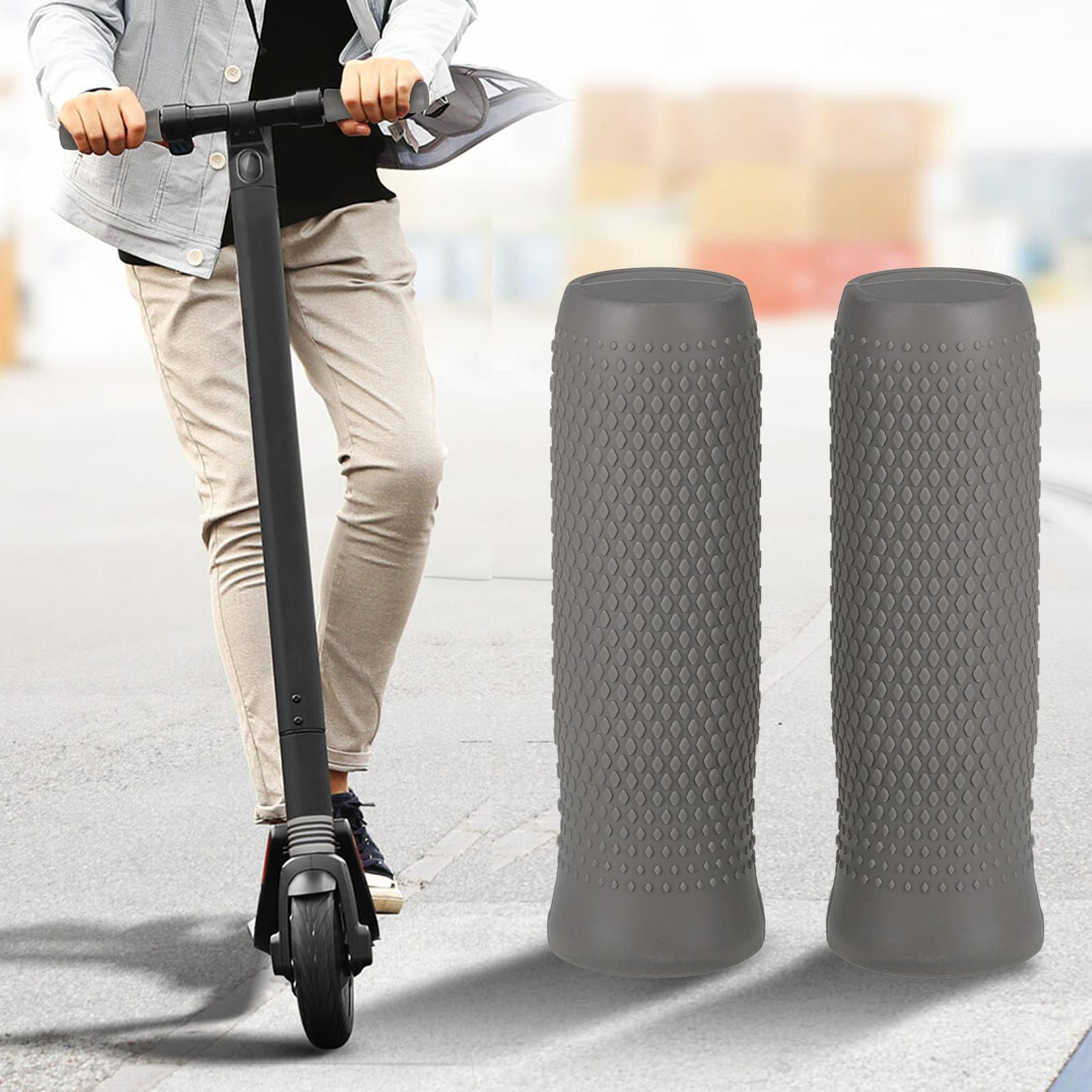 Electric Scooter Handlebar Grips Electric Skateboard Silicone Handlebar Scooter Handle Parts for Ninebot ES1 ES2 ES3 ES4