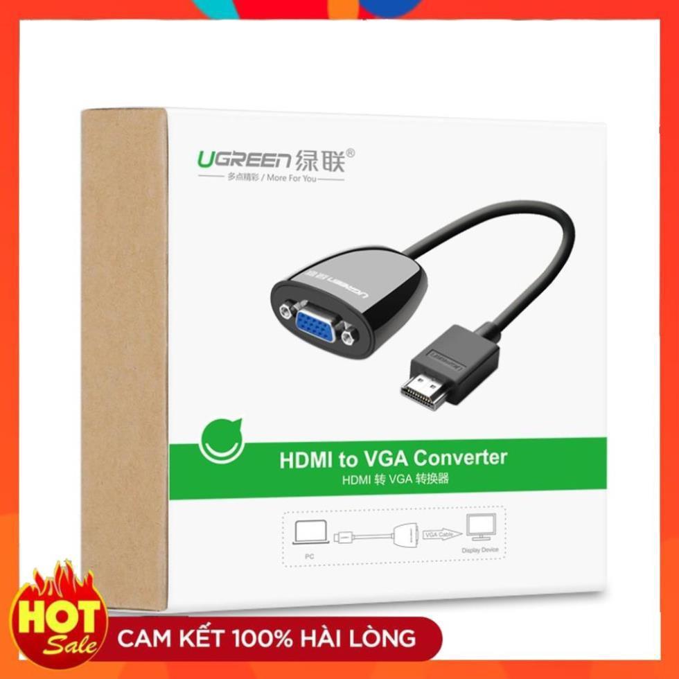 Cáp chuyển đổi HDMI to VGA ( không Audio )-  chính hãng Ugreen 40253