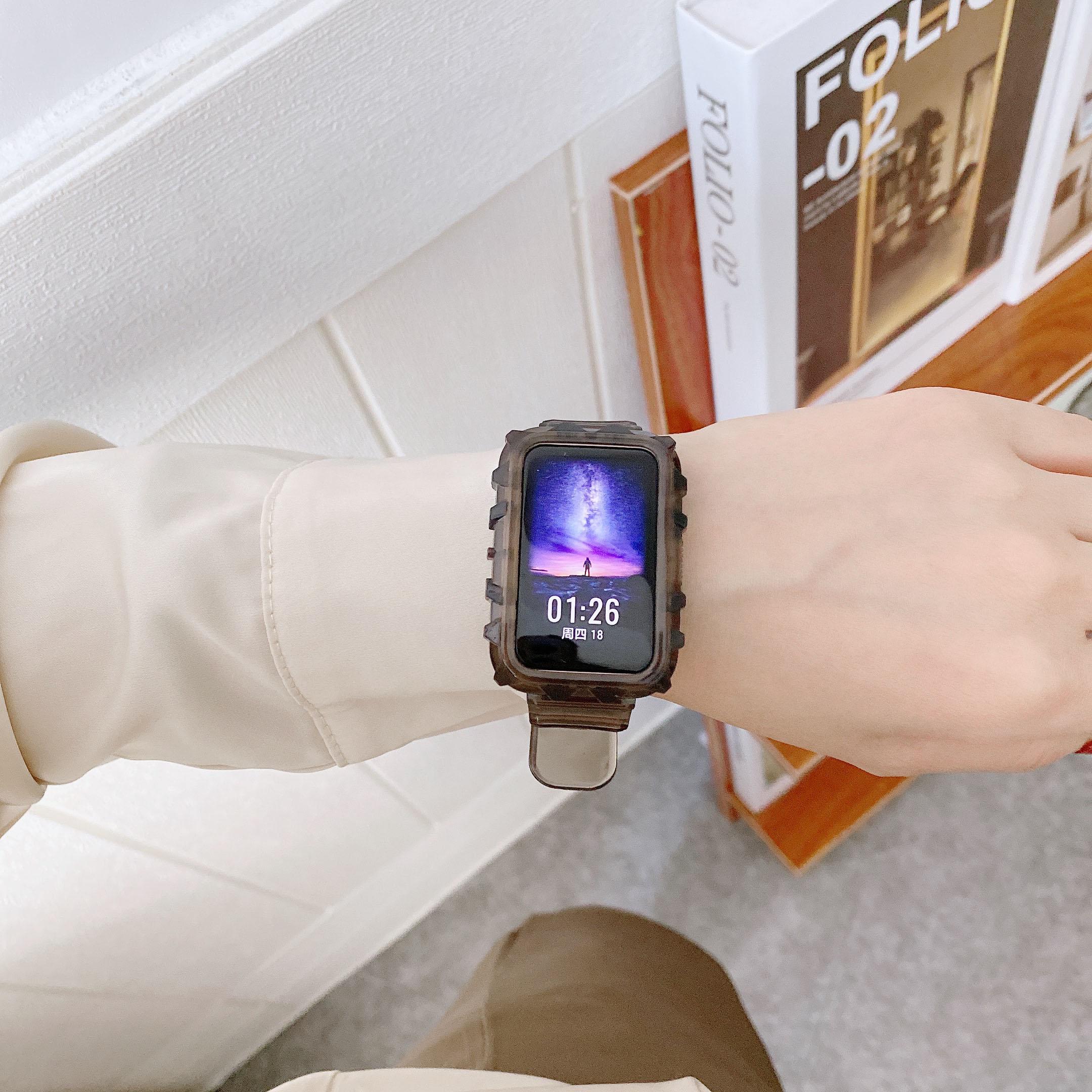 Dây Đeo Silicon Cho Đồng Hồ Thông Minh Huawei Watch