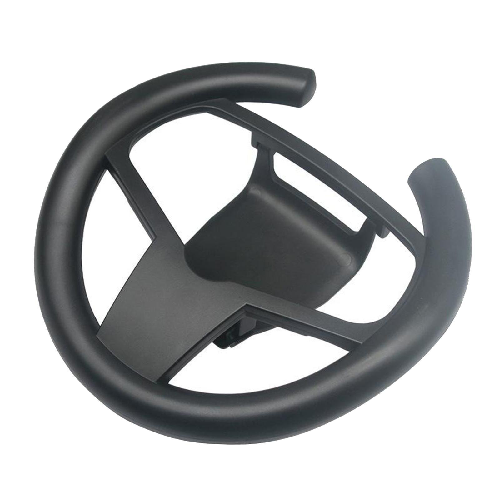Black Steering Wheel Racing Game Driving Handle For PS5 Gaming Accessories