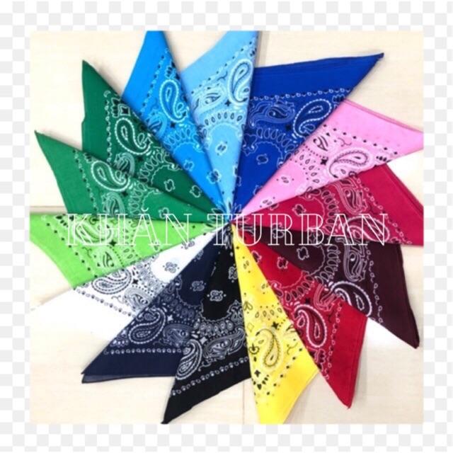 Khăn bandana chất cotton size 55x55cm - Maben