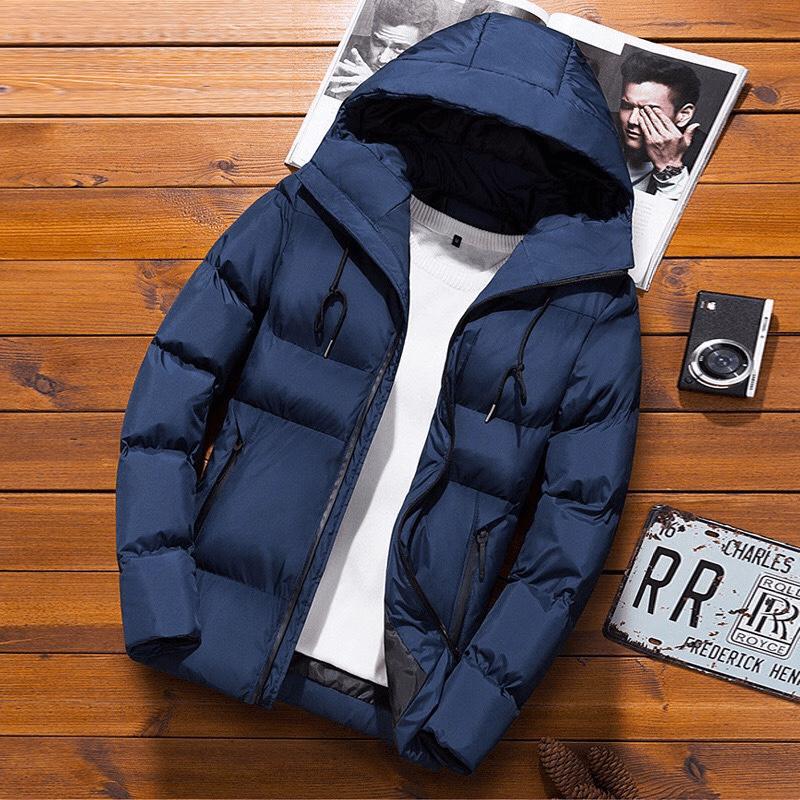 Áo khoác phao nam có nón , form rộng lót bông cực ấm áp KB FASHION