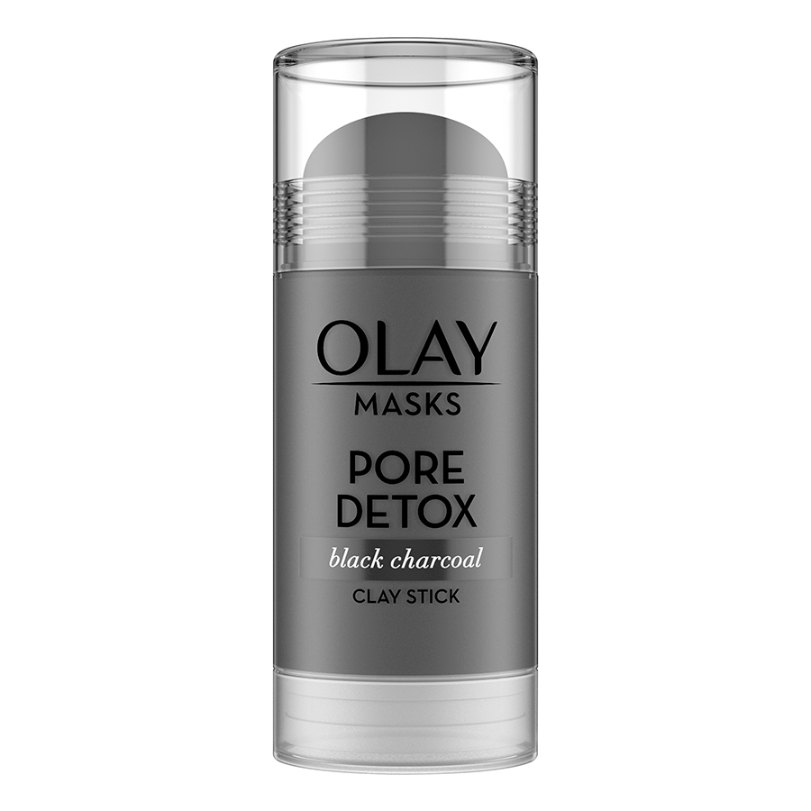 Mặt Nạ Olay Masks Pore Detox Black Charcoal Clay Stick 48g