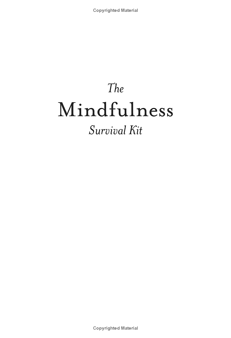 Mindfulness Survival Kit : Five Essential Practices