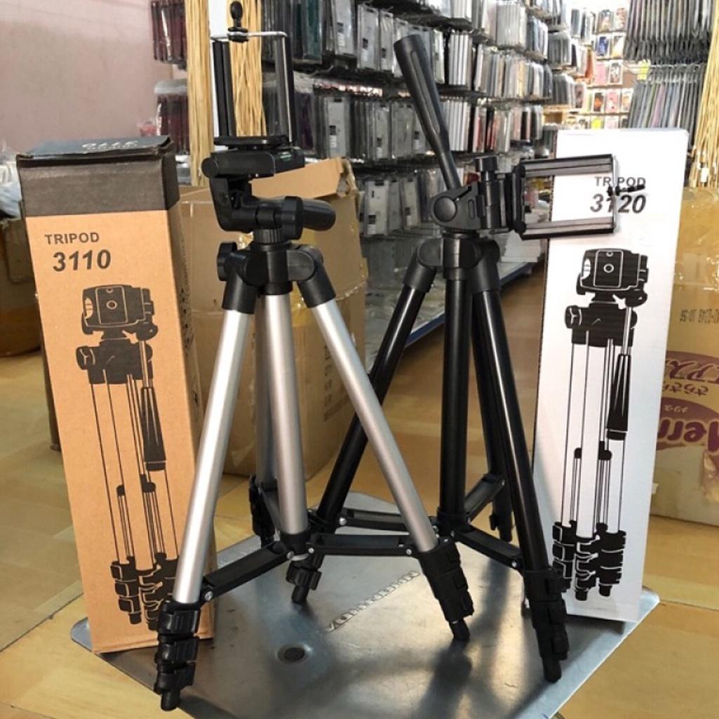 Giá Đỡ Tripod mini 3 Chân Máy Chụp Ảnh (Tặng Kẹp Điện Thoại) Hỗ Trợ Livestream, Quay Tiktok, Chụp Ảnh - Hàng Chính Hãng miDoctor