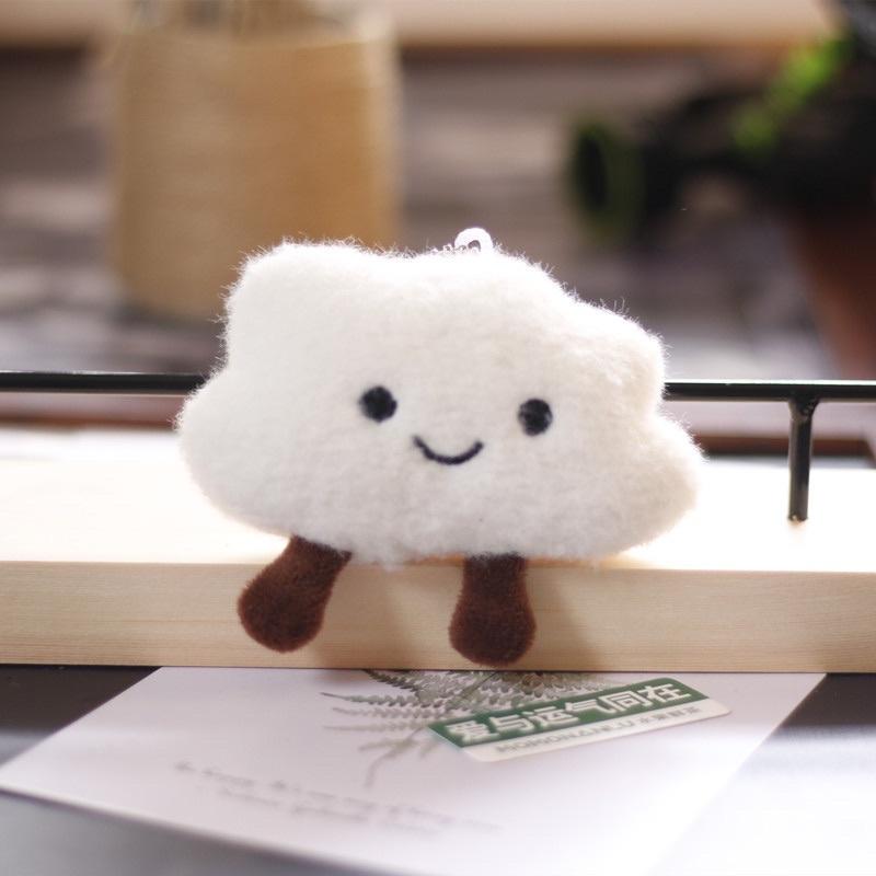 Móc khoá gấu bông vịt cà khịa ếch kermit mèo cá chim cánh cụt bò sữa mây Ulzzang xinh xắn