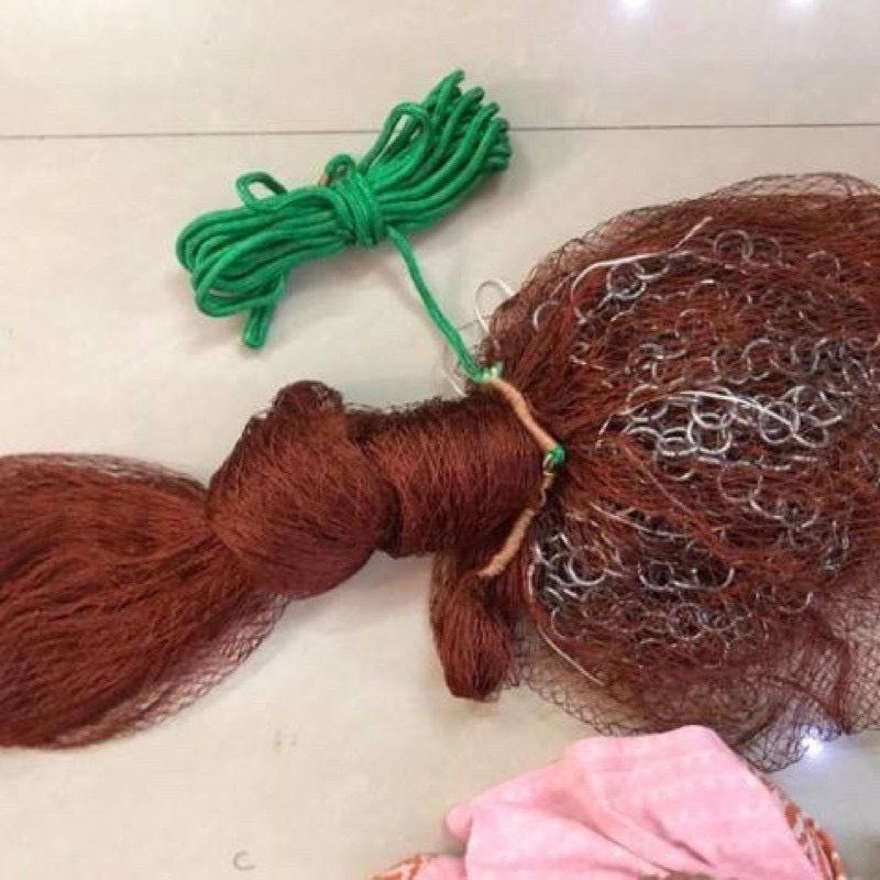 Chài Bắt Cá Cao Cấp Thái Lan Mắt Thưa Chân Xích LU02 Chuyên Đánh Bắt Thủy Sản