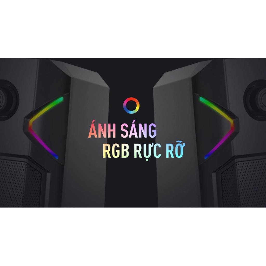 Loa Gaming RGB HAVIT SK205, Âm Thanh Stereo 2.0, Màu RGB Năng Động, Cống Suất 2x3W - Hàng Chính Hãng