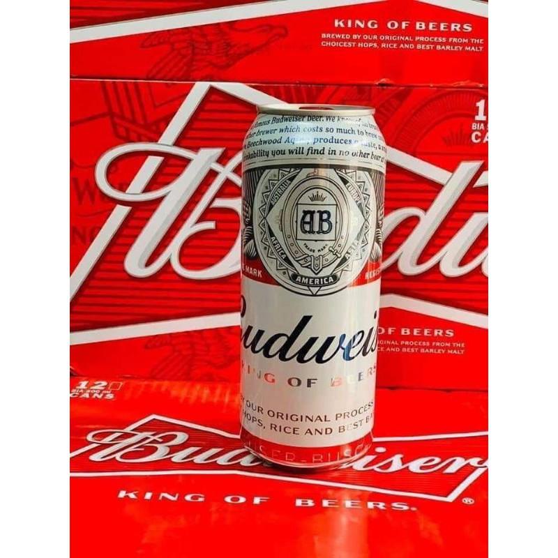 Thùng 12 Lon Bia Budweiser (500ml/ Lon)