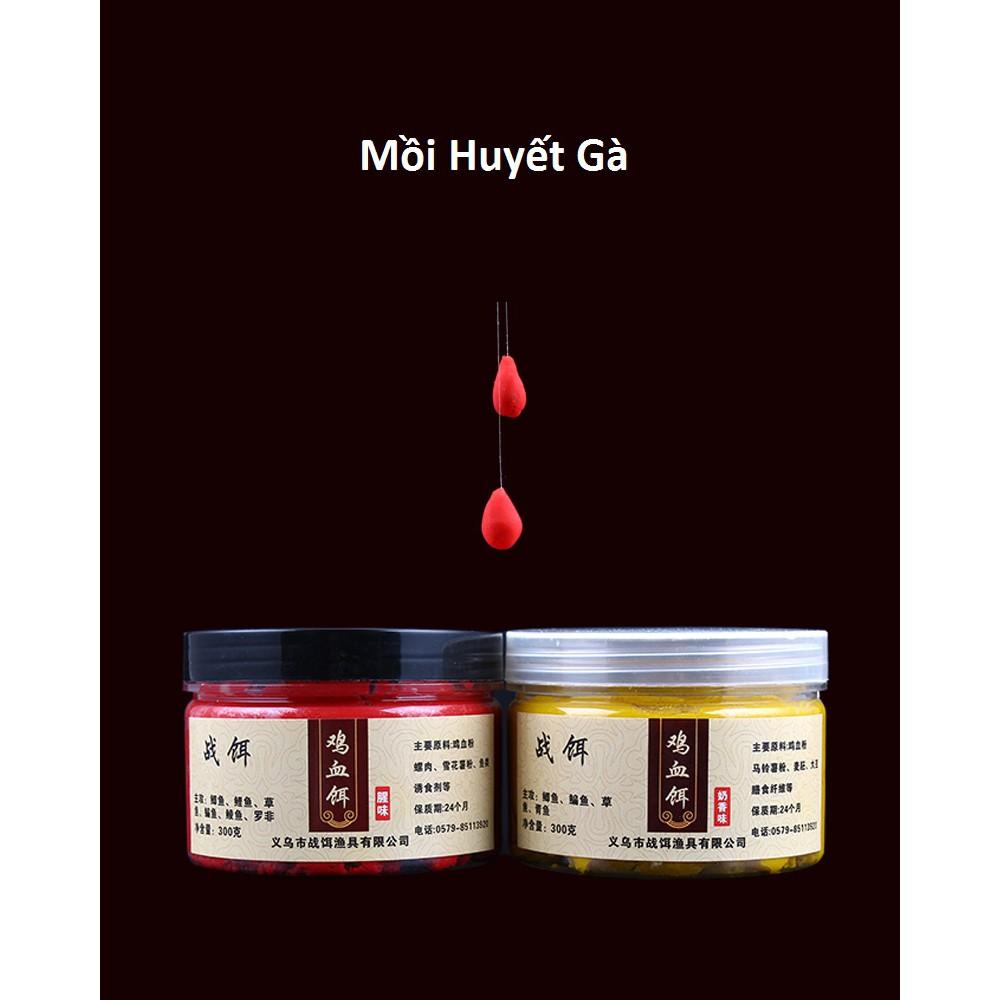 Mồi Huyết Gà Tươi Hương Vị Sữa Tanh Dùng Câu 4 Mùa, Các Loại Cá - Minh Phú