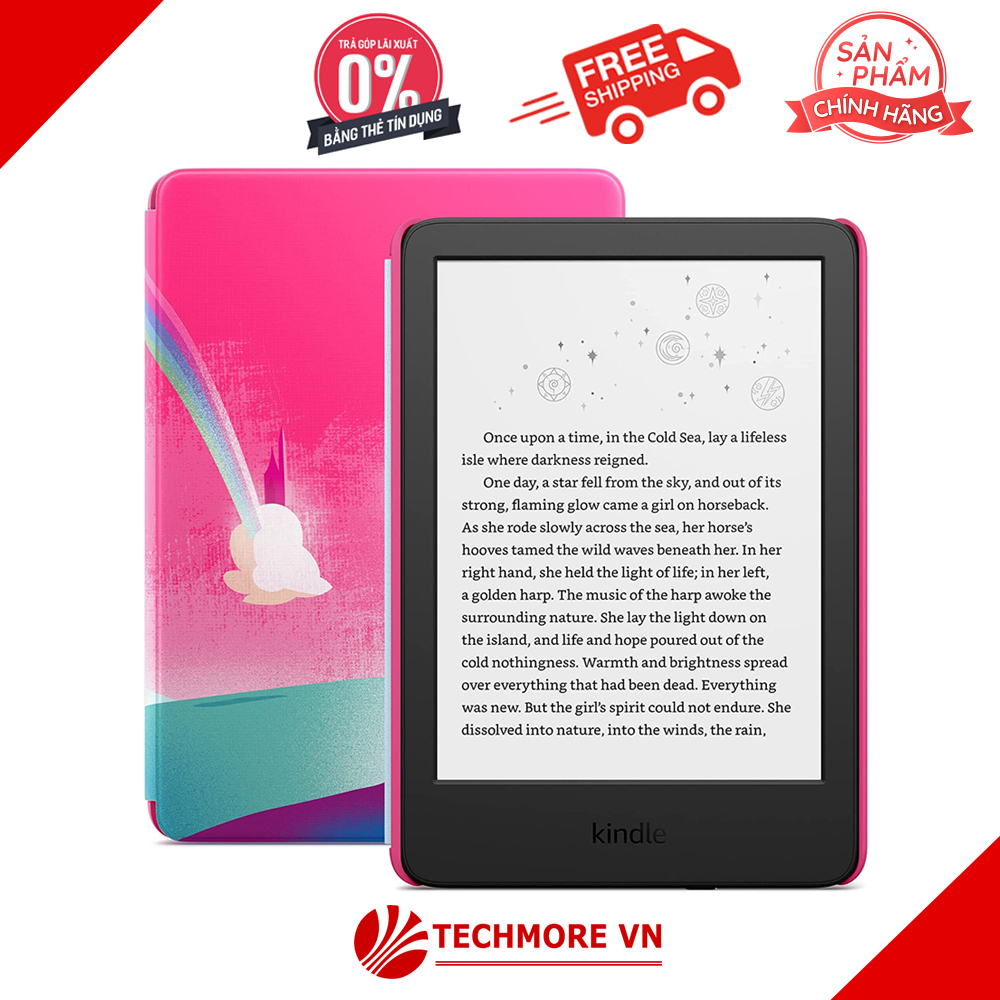 Máy đọc sách New Kindle Kids 11th 2022 Kèm bao da - 16Gb - Hàng nhập khẩu