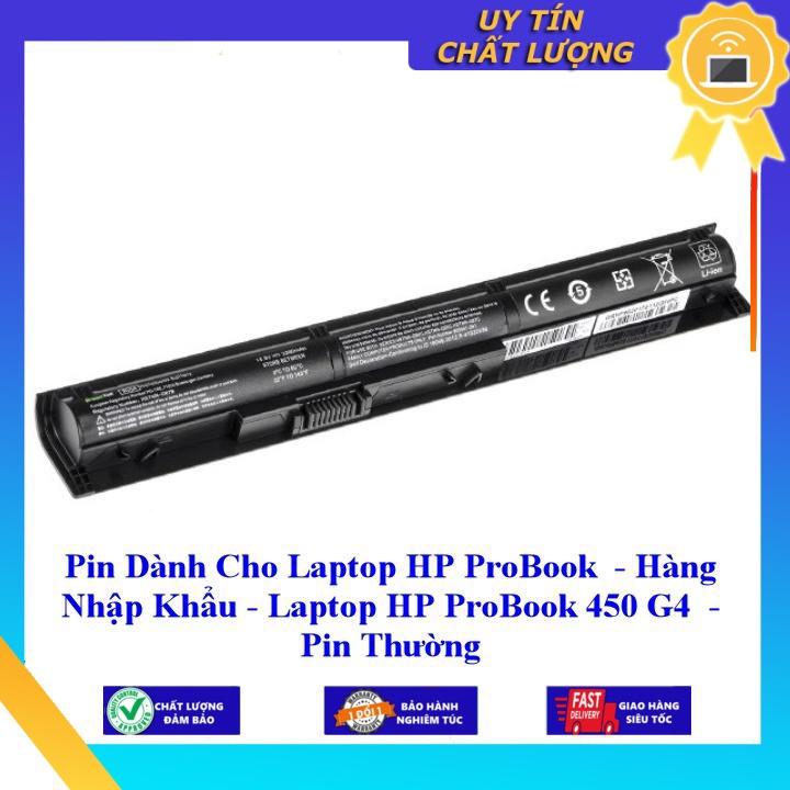 Pin dùng cho Laptop HP ProBook 450 G4 - Hàng Nhập Khẩu MIBAT568