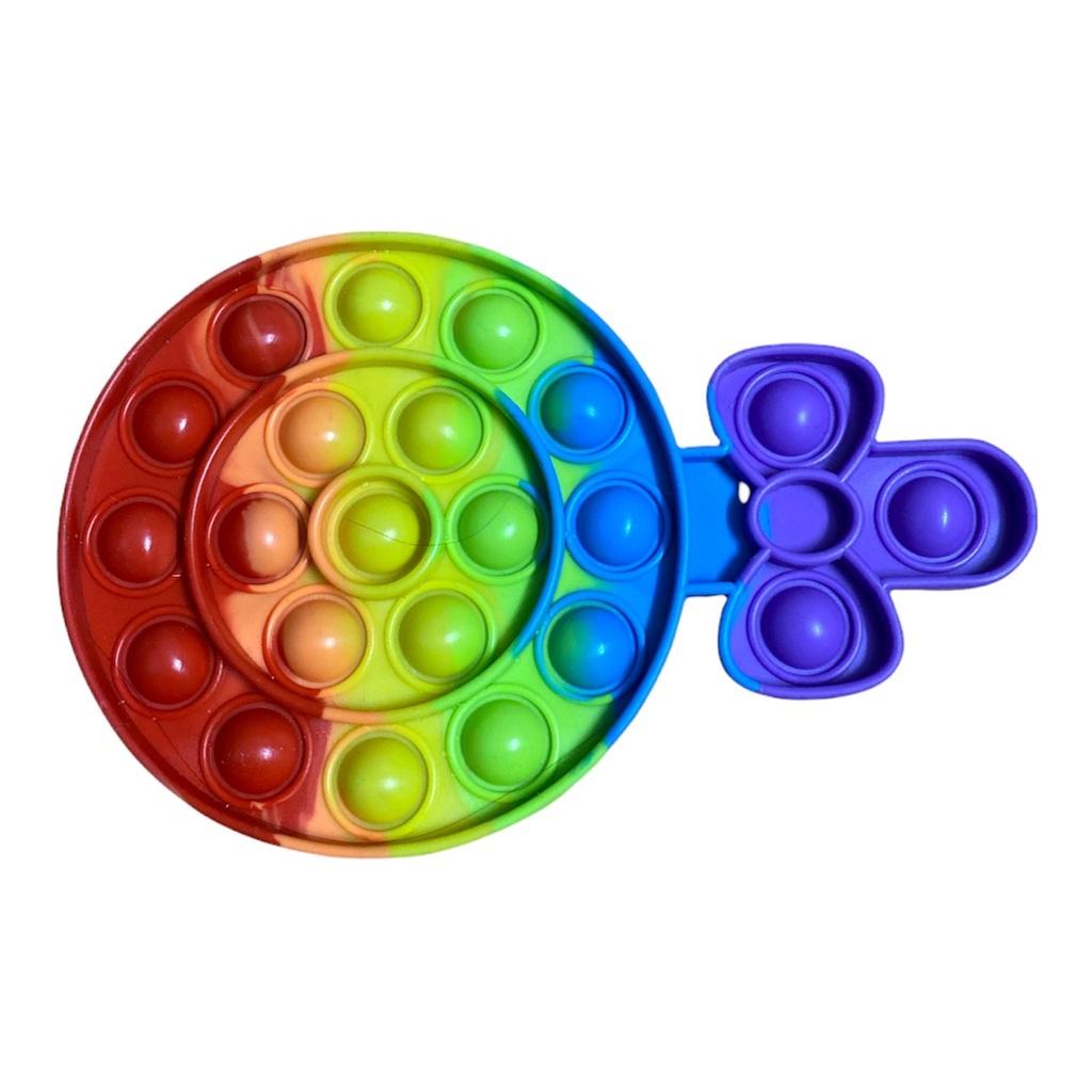 Đồ Chơi Bóp Tay Xả Stress Nhiều Màu Sắc Đôc Đáo 2021 pop it fidget toy giá rẻ , Đồ Chơi Bóp Bóng