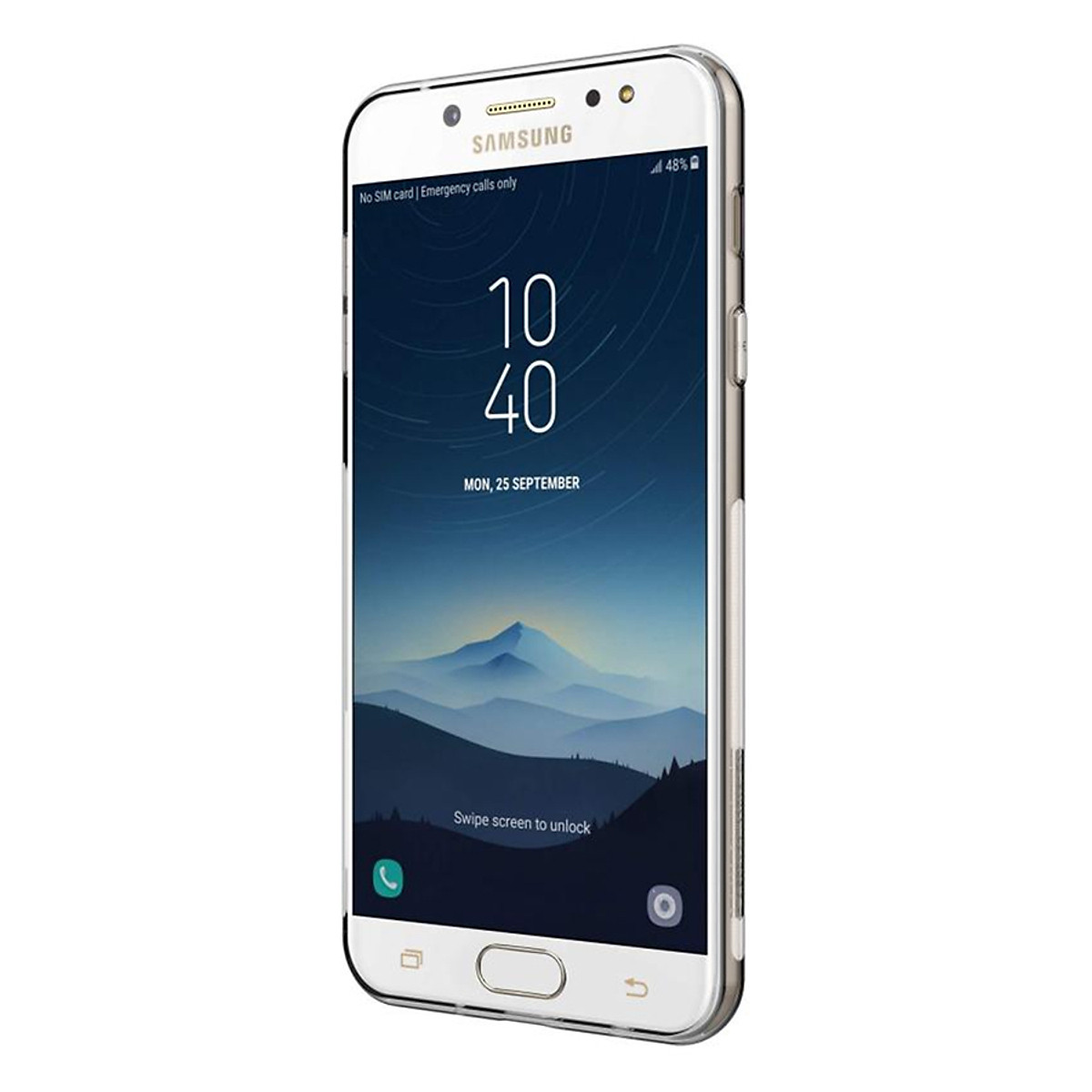 Ốp lưng dành cho Samsung Galaxy J7 Plus Nillkin silicon dẻo trong suốt cao cấp loại A+