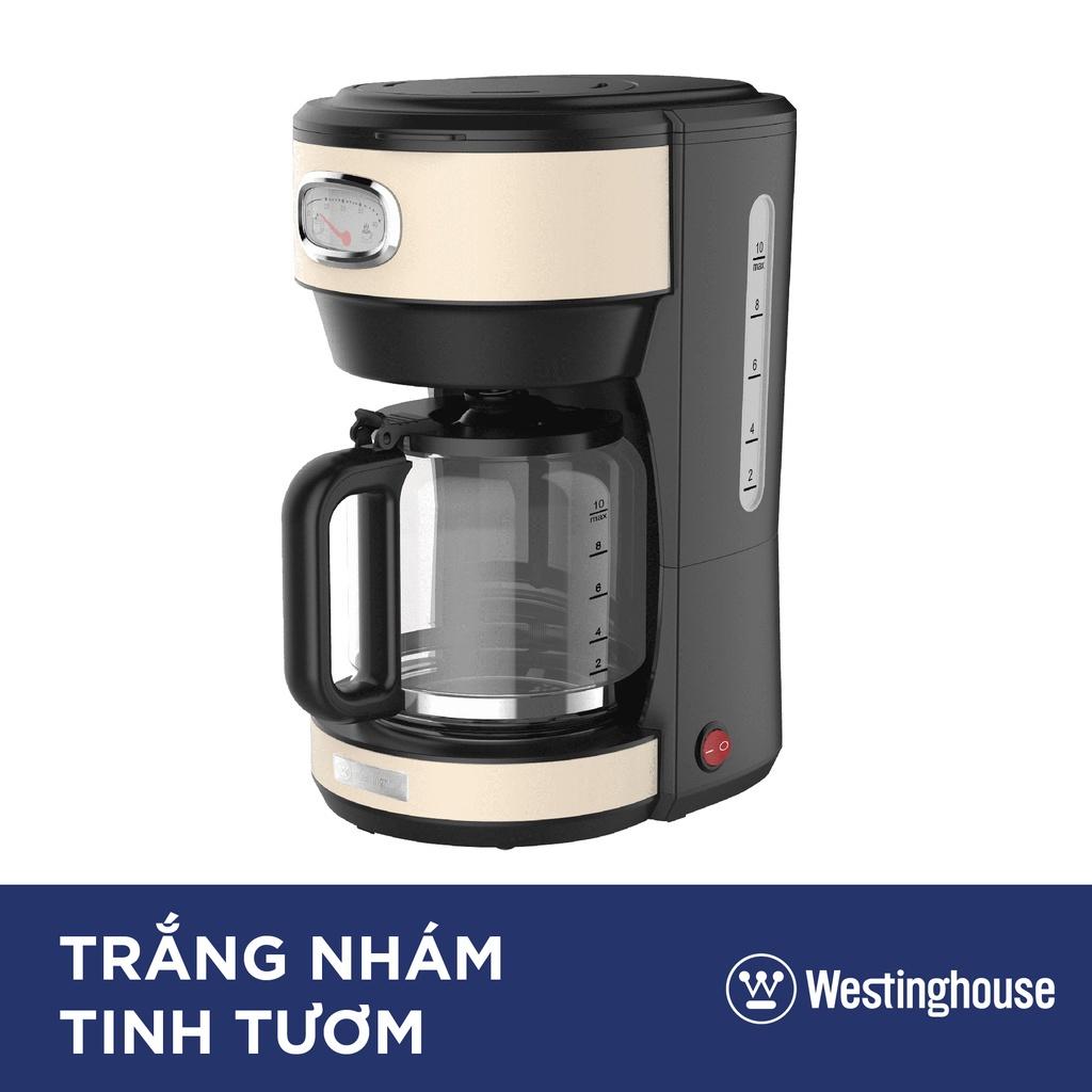 Máy Pha Cafe Westinghouse, Máy Pha Cà Phê, ?Dung Tích 1.25L, Công Suất 1000W, Nhập Mỹ, BH 12 Tháng