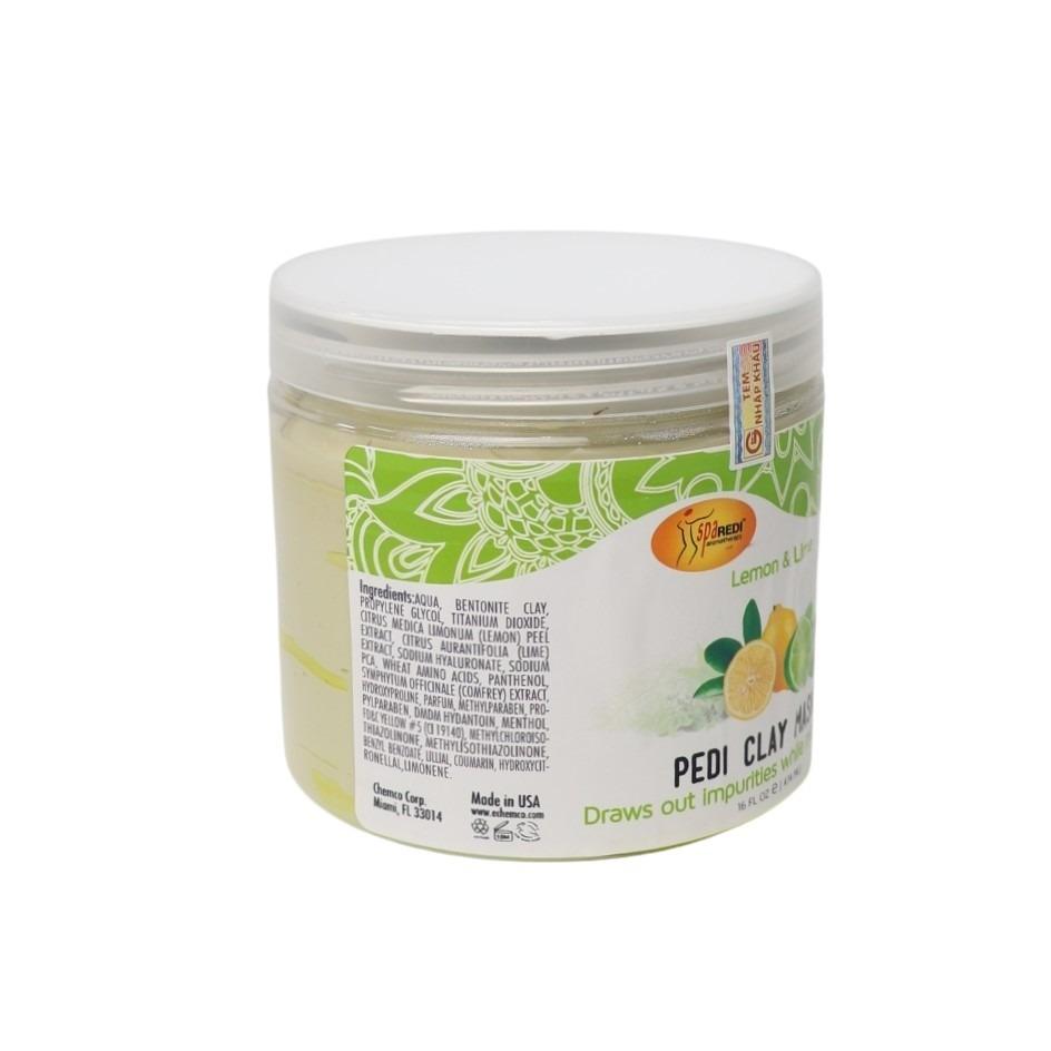 Măt nạ đất sét Pedi Clay Mask mùi Chanh Leo 474 ml