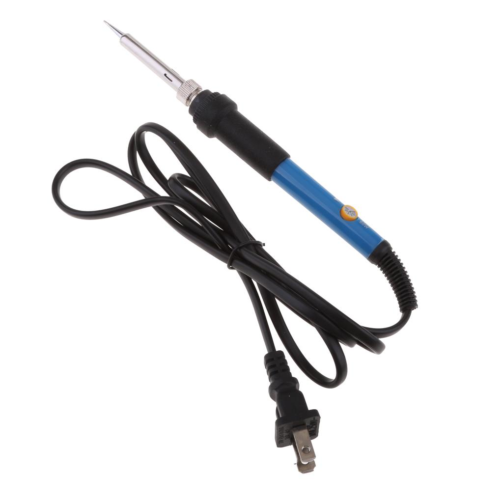 60W 110V Electrical Soldering Iron Adjustable Temperature Soldering Gun US