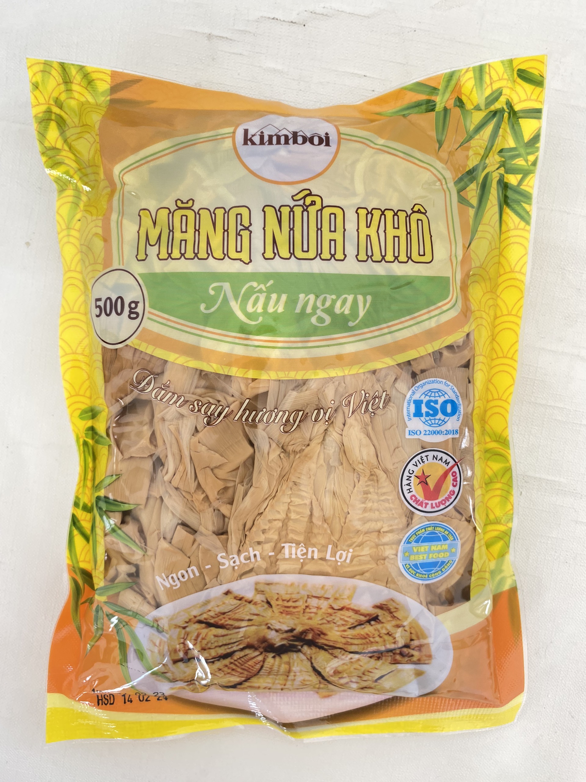 Măng Nứa Khô Nấu Ngay Kim Bôi 500g